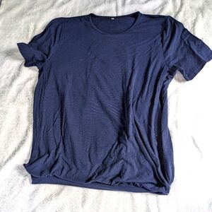 Women's Navy Blue Nursing T-Shirt